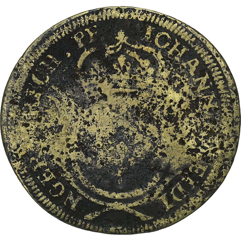 Francia, ficha, Louis XIV, Jeton de Nuremberg, Ottone, B+