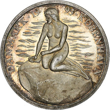 Denmark, Medal, Ecu, Copenhague, 1993, Silver, AU(55-58)