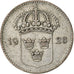 Sweden, Gustaf V, 10 Öre, 1928, Silver, EF(40-45), KM:780