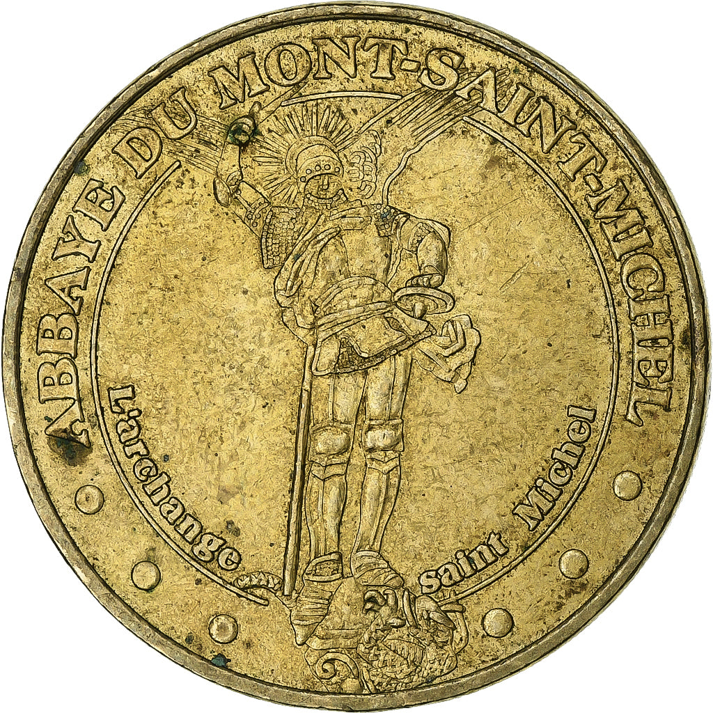 Francia, ficha, 50/ Abbaye du Mont-Saint-Michel, 2009, Rame-nichel-alluminio