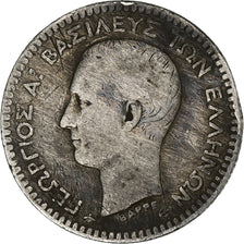 Greece, George I, 50 Lepta, 1874, Athens, Silver, VF(20-25), KM:37