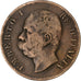 Italy, Umberto I, 10 Centesimi, 1893, Rome, Copper, VF(30-35)