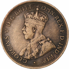 Australia, George V, Penny, 1911, Bronzo, MB+, KM:23