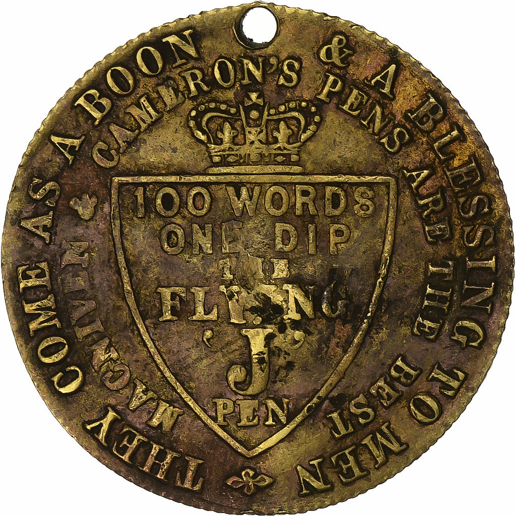 United Kingdom, Token, George III, MACNIVEN & CAMERON'S WAVERLEY PENS, Undated