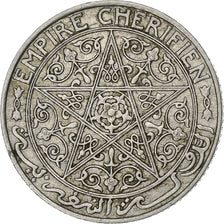 Morocco, 50 Centimes, undated (1921), Copper-nickel, AU(50-53)