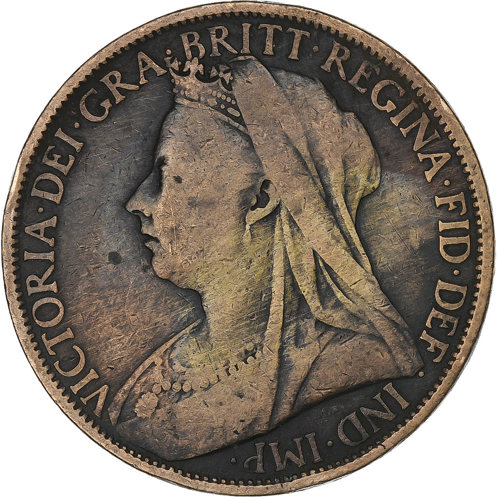 Great Britain, Victoria, Penny, 1899, Bronze, VF(30-35), KM:790