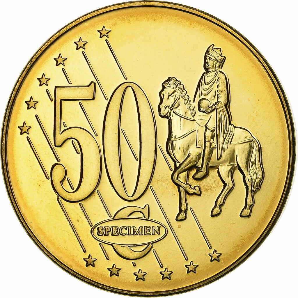 Slovenië, 50 Euro Cent, Essai-Trial, 2003, Tin, FDC