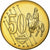 Eslovénia, 50 Euro Cent, Essai-Trial, 2003, Latão, MS(65-70)