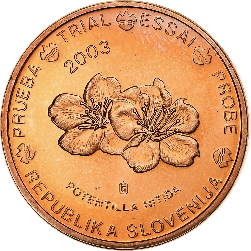 Slovenië, 5 Euro Cent, Essai-Trial, 2003, Koper, FDC