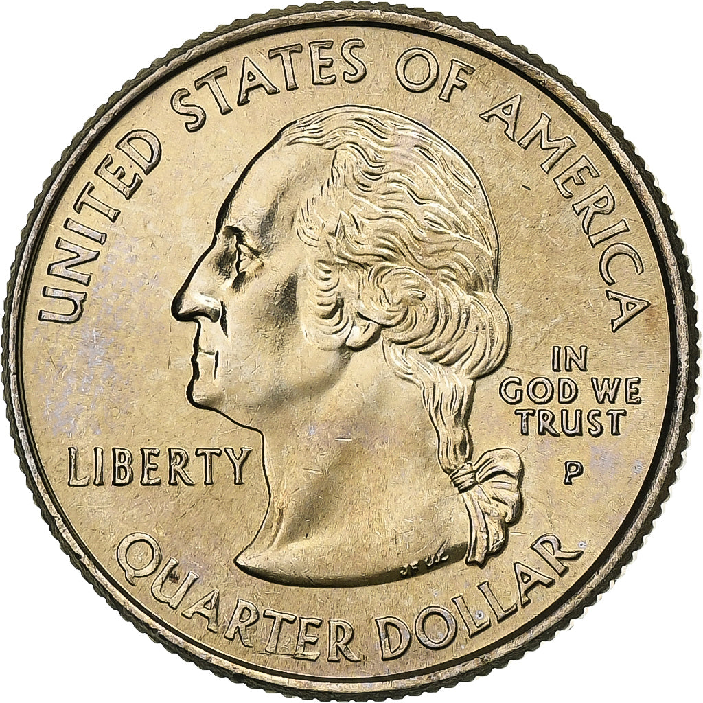 Verenigde Staten, Quarter, Quarter Dollar, 2002, Philadelphia, Louisiana 1812