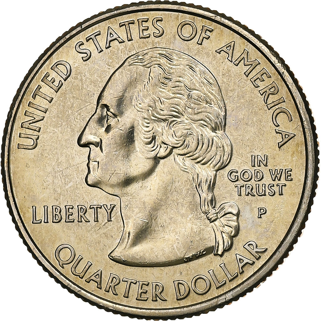 USA, Quarter, Quarter Dollar, 2005, Philadelphia, West Virginia 1863