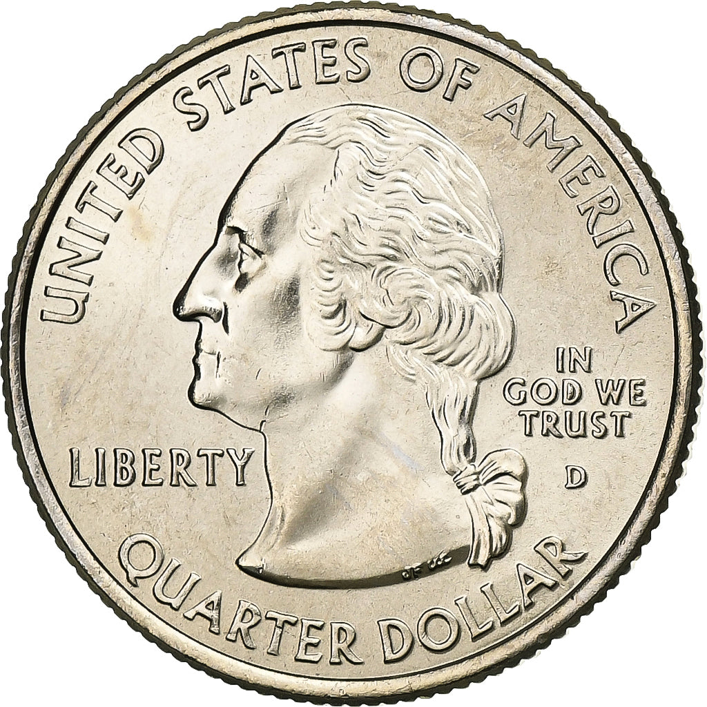 États-Unis, Quarter, Quarter Dollar, 2005, Denver, California 1850, Cupronickel