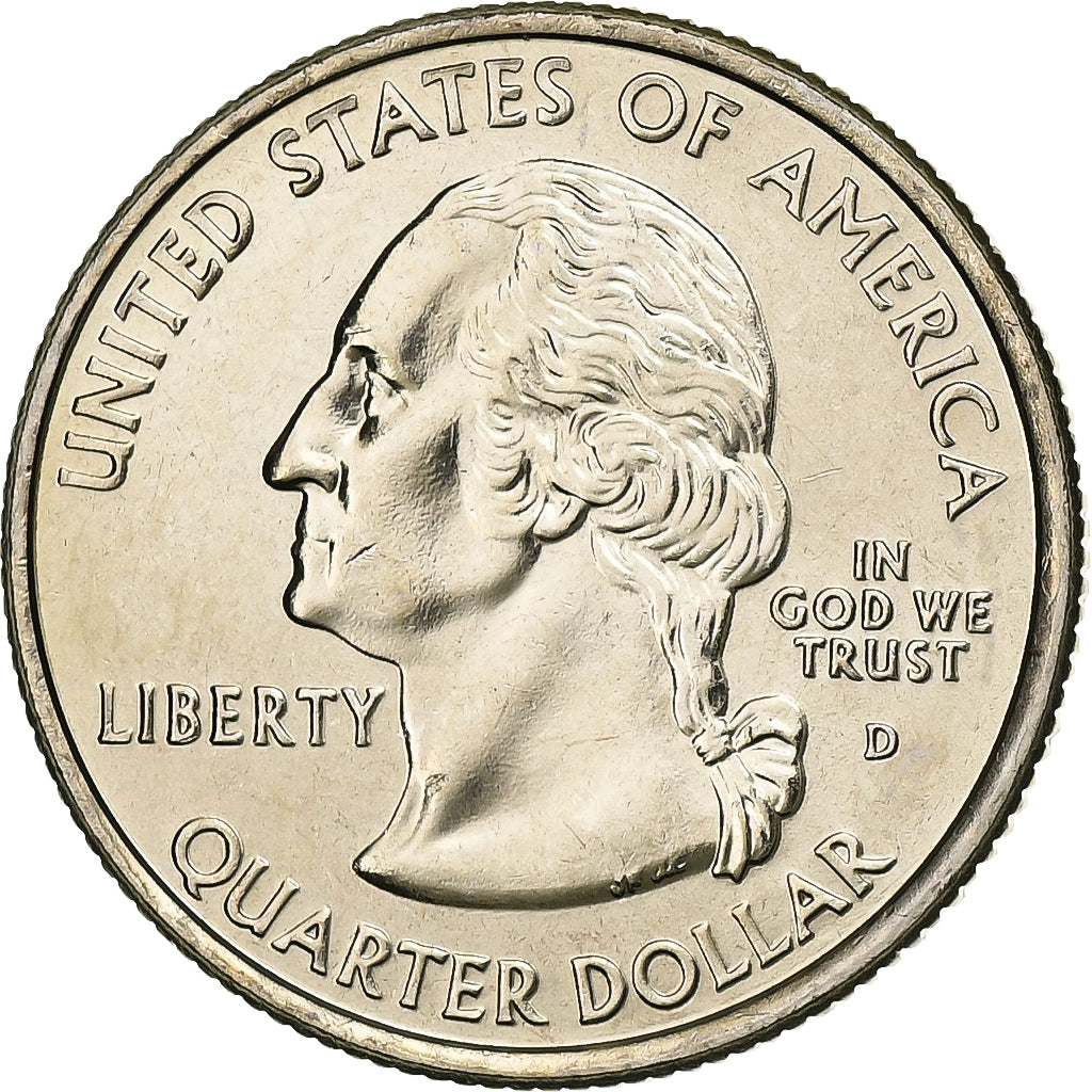 Estados Unidos da América, Quarter, Quarter Dollar, 2008, Denver, Oklahoma