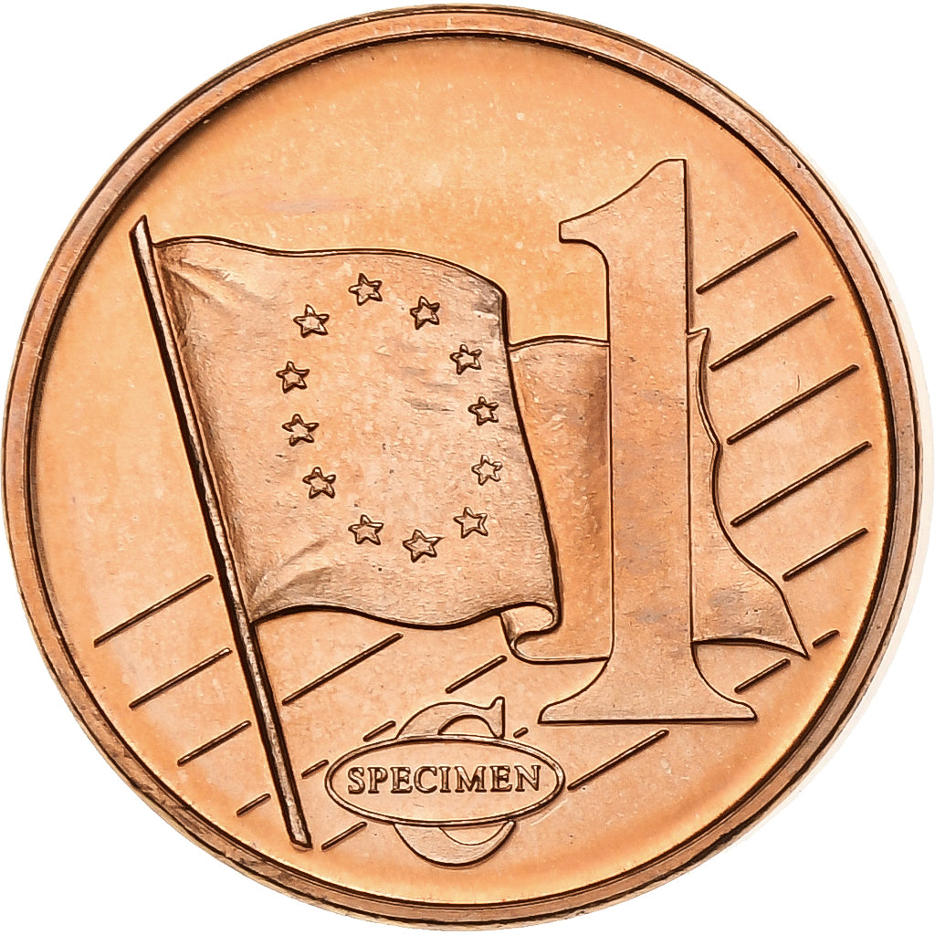 Vaticaan, Medaille, 1 C, Essai-Trial Benoit XVI, 2007, Koper, FDC