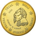 Suecia, medalla, 50 C, Essai Trial, 2004, Cobre - níquel dorado, Gustav II, FDC