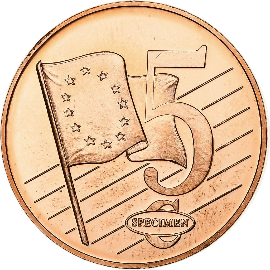 Sweden, Medal, 5 C, Essai-Trial, 2004, Copper, Gustav II, MS(65-70)