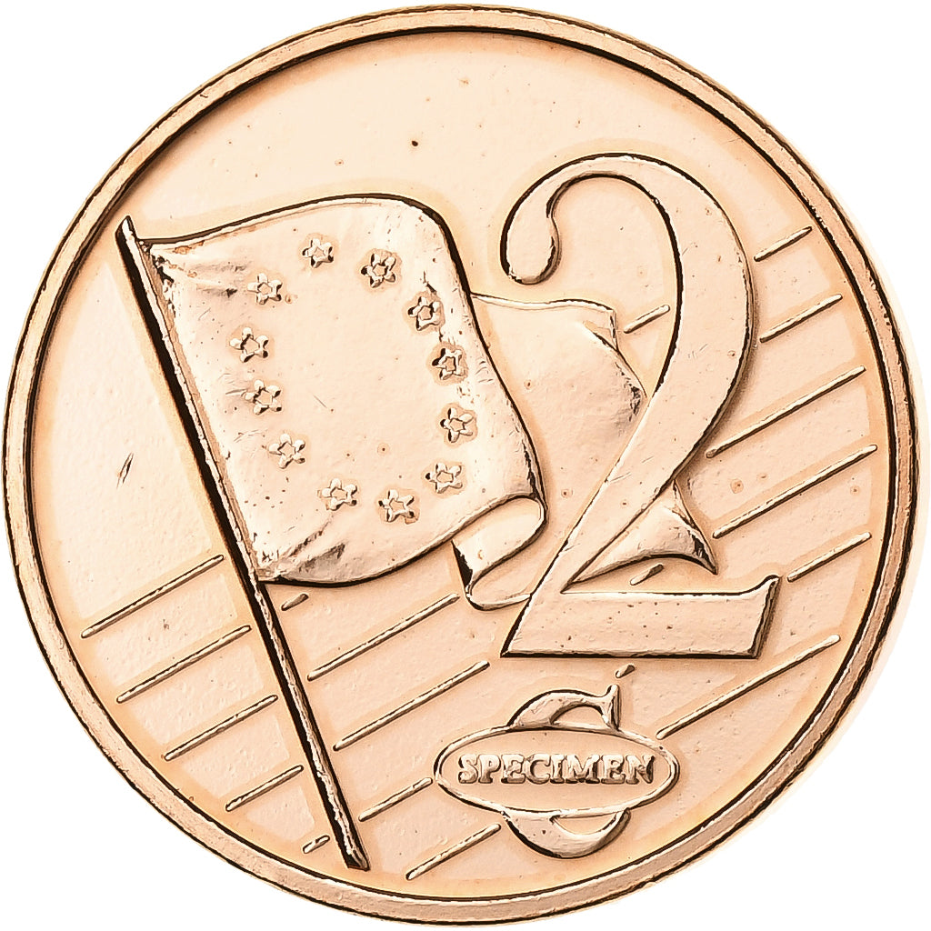 Sweden, Medal, 2 C, Essai Trial, 2004, Copper, Gustav II, MS(65-70)