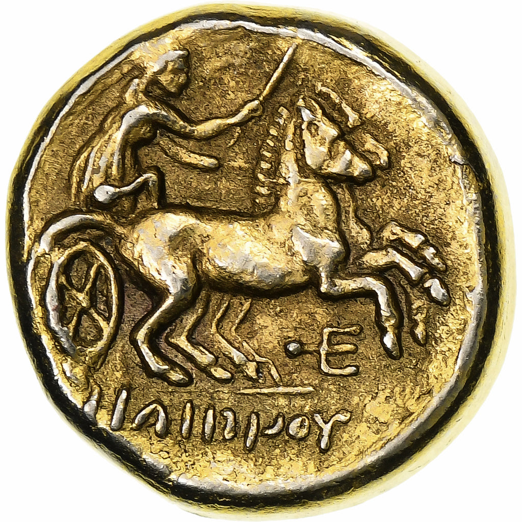 France, Token, Collection BP, Statère Philippe II, Copper, AU(55-58)