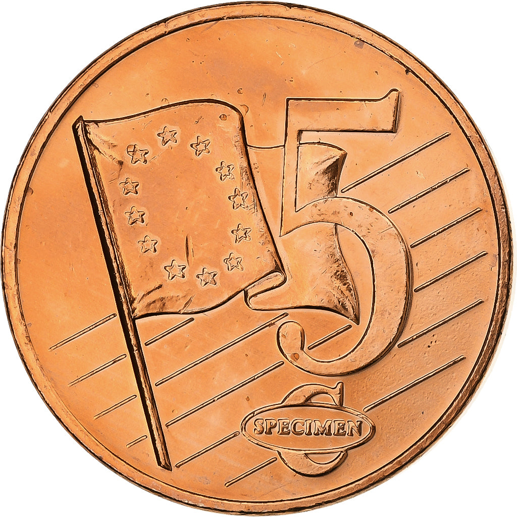Sweden, Medal, 5 C, Essai-Trial, 2003, Copper, Gustav II, MS(63)
