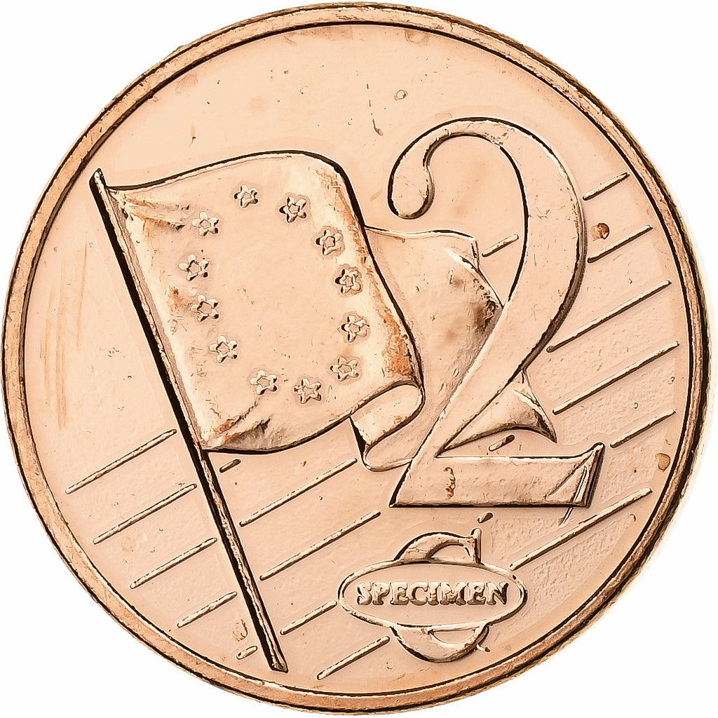 Sweden, Medal, 2 C, Essai Trial, 2003, Copper, Gustav II, MS(63)