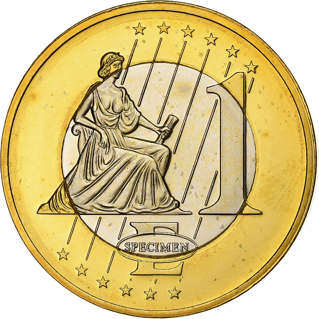 Groot Bretagne, Euro, Fantasy euro patterns, Essai-Trial, 2003, Bi-Metallic, FDC