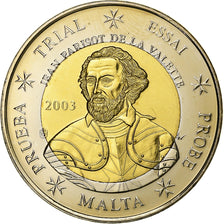 Malta, 2 Euro, PRUEBA-TRIAL ESSAI., 2003, Bi-Metallic, MS(65-70)