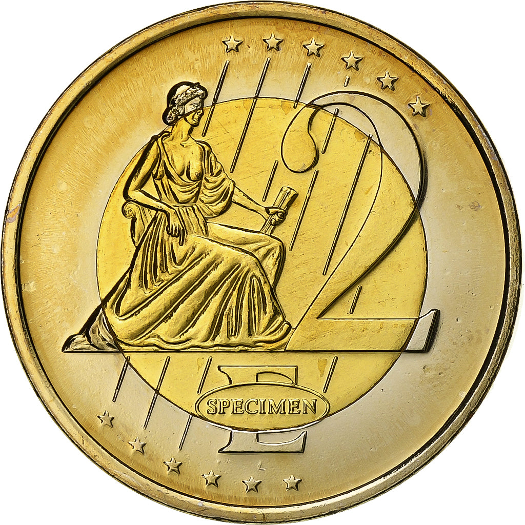 Malta, 2 Euro, PRUEBA-TRIAL ESSAI., 2003, Bi-Metallic, FDC