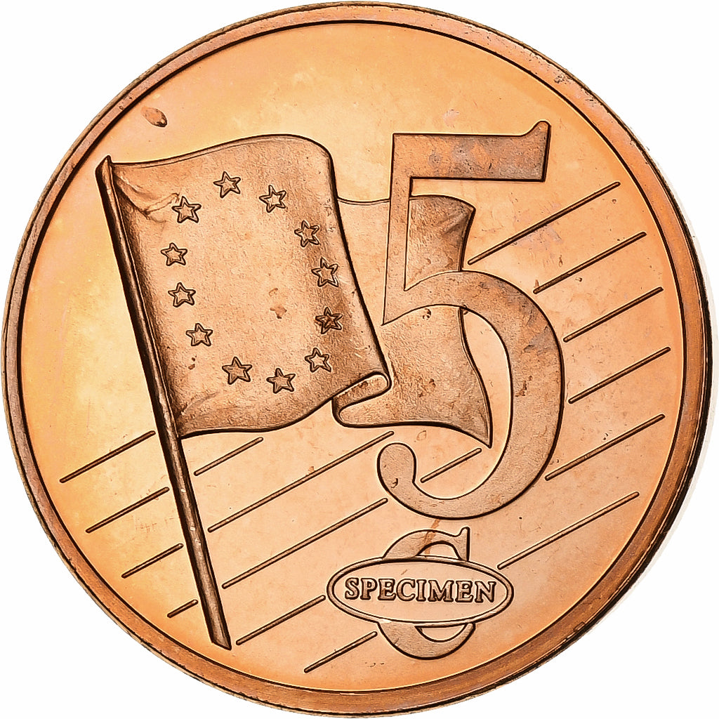 Malta, 5 Euro Cent, PRUEBA-TRIAL ESSAI., 2003, Acciaio placcato rame, FDC