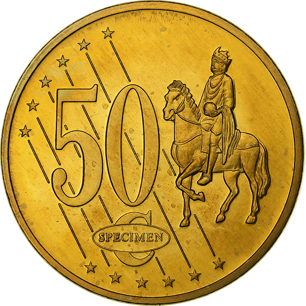 Malte, 50 Euro Cent, PRUEBA-TRIAL ESSAI., 2003, Cupro-aluminium-nickel, SPL+