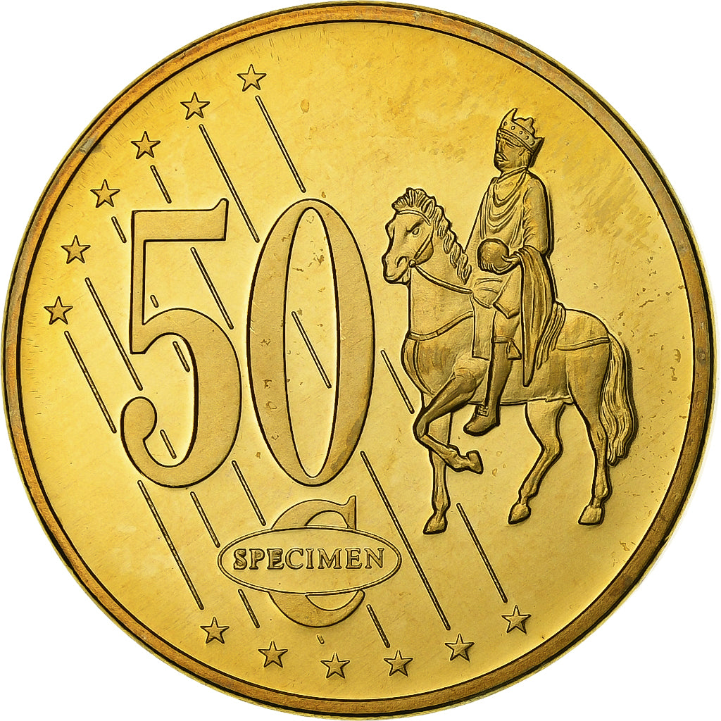 Malte, 50 Euro Cent, PRUEBA-TRIAL ESSAI., 2003, Cupro-aluminium-nickel, FDC