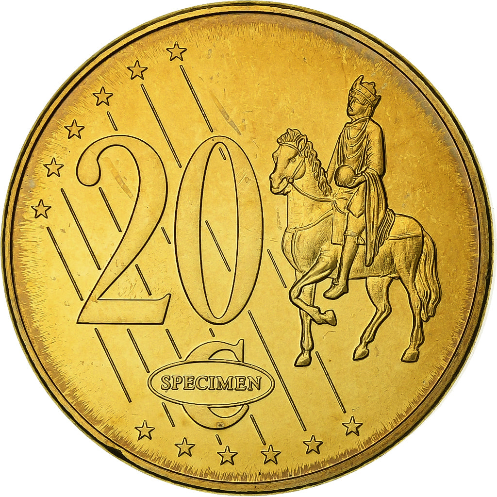 Malta, 20 Euro Cent, PRUEBA-TRIAL ESSAI., 2003, Cupro-aluminium-nickel