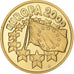 Frankrijk, Medaille, Ecu Europa, 2000, Copper Gilt, FDC