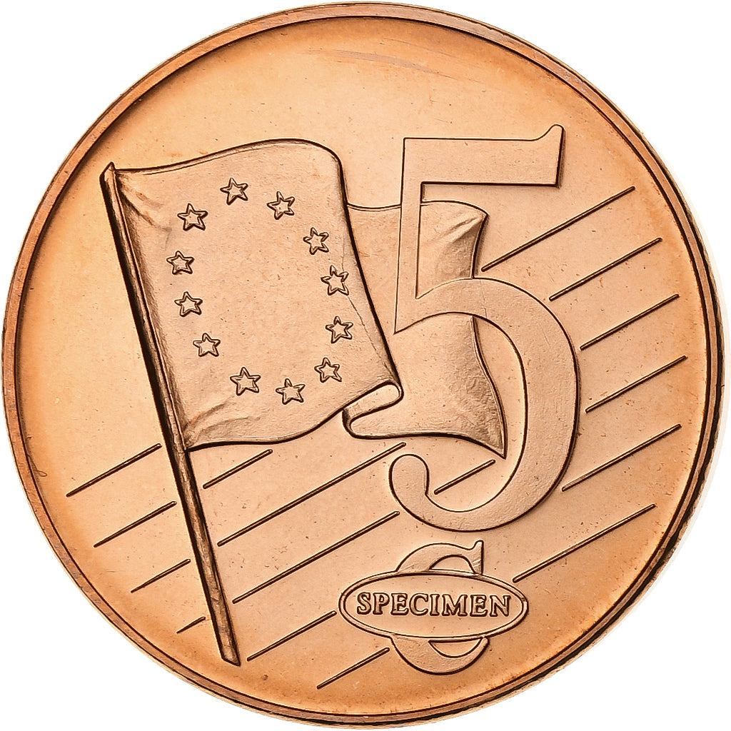 Lituania, 5 Euro Cent, PRUEBA-TRIAL ESSAI., 2003, Cobre, FDC