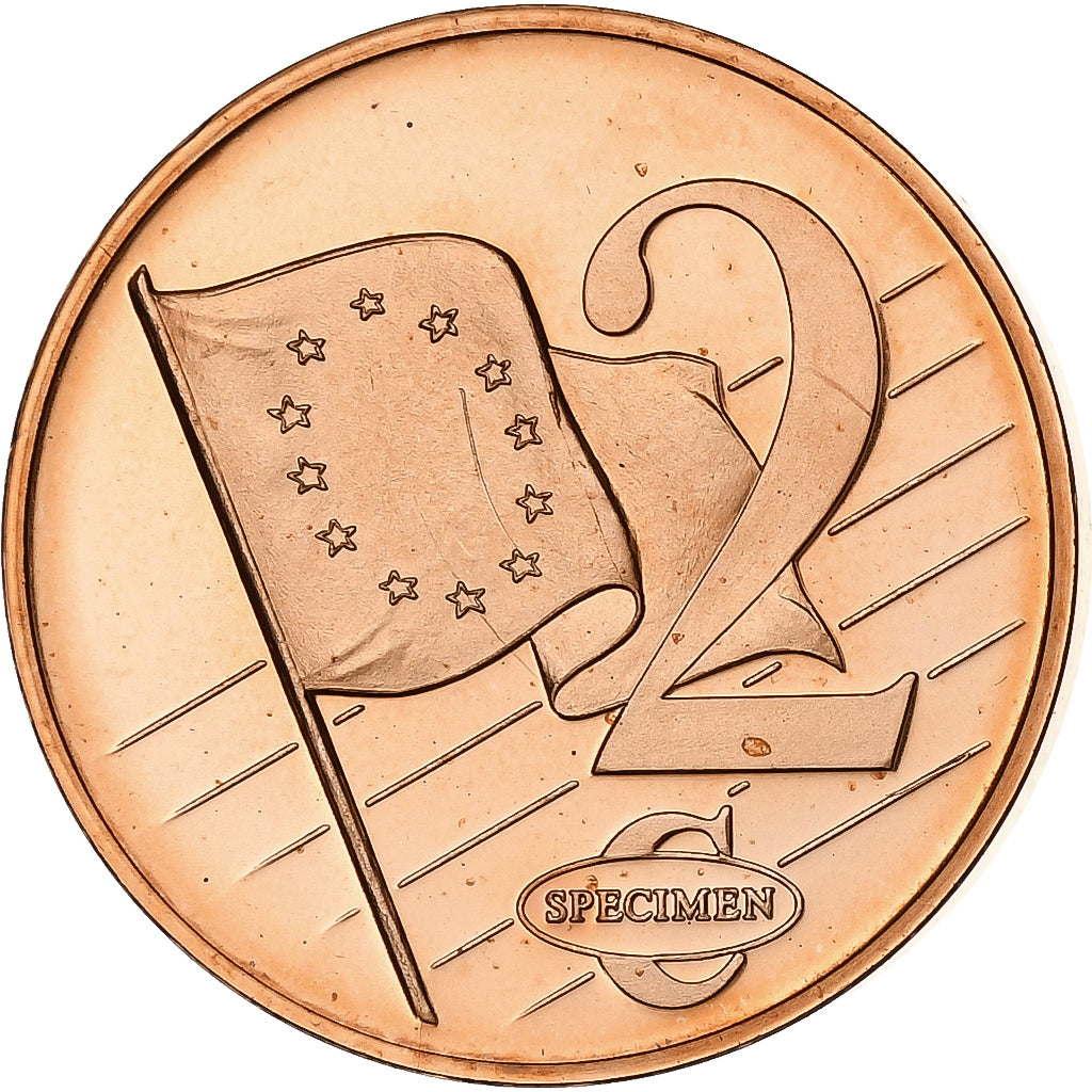 Lithouwen, 2 Euro Cent, PRUEBA-TRIAL ESSAI., 2003, Koper, FDC