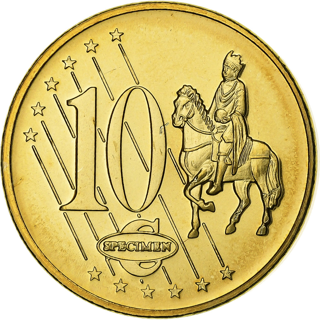 Estonia, Medaille, 10 C, Essai-Trial, 2003, UNZ, Copper-Nickel Gilt