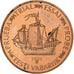 Estonia, Medal, 5 C, Essai-Trial, 2003, Copper, AU(55-58)