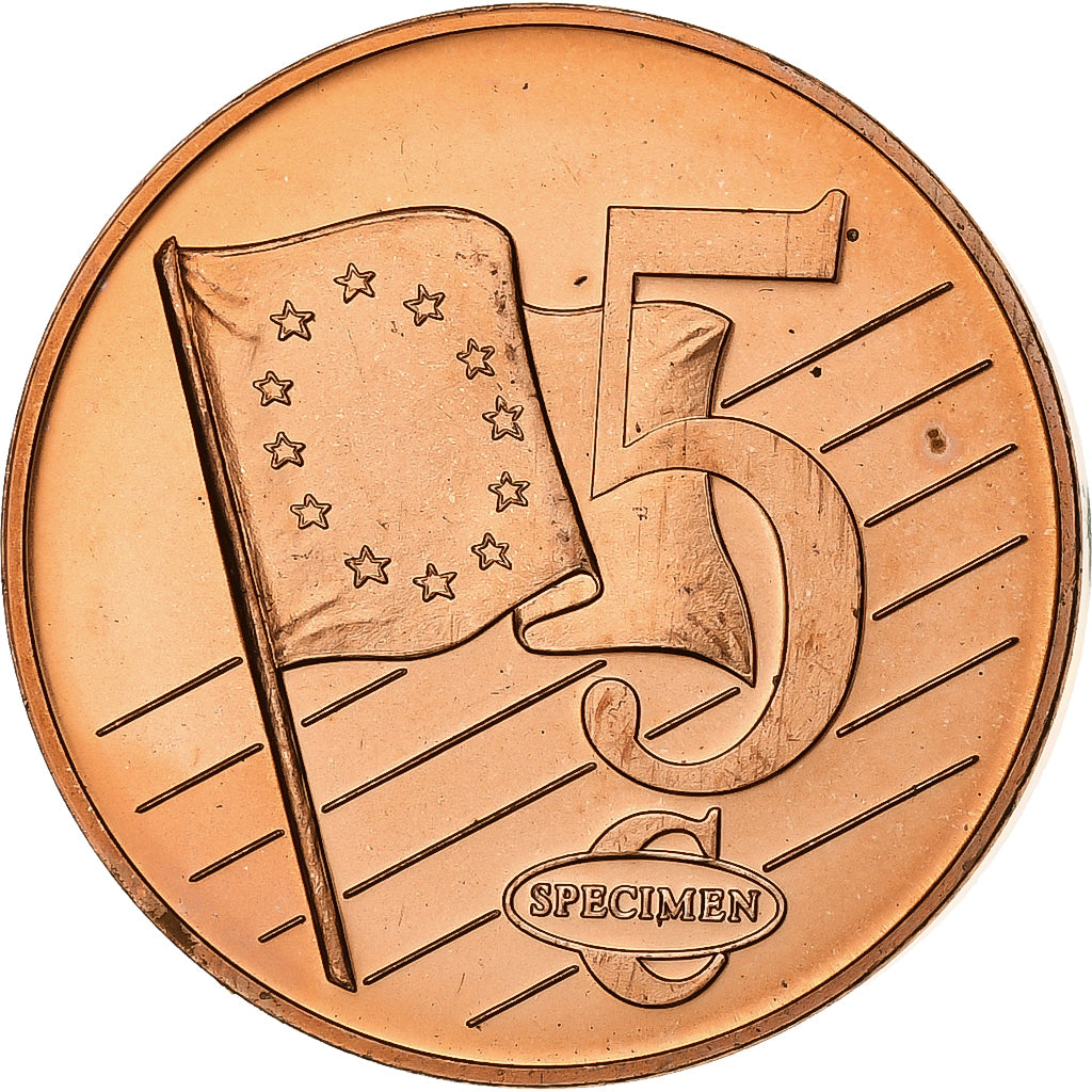 Estonia, Medal, 5 C, Essai-Trial, 2003, Copper, AU(55-58)