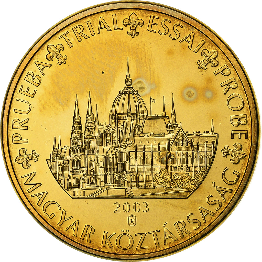 Hungría, 50 Euro Cent, Fantasy euro patterns, Essai-Trial, 2003