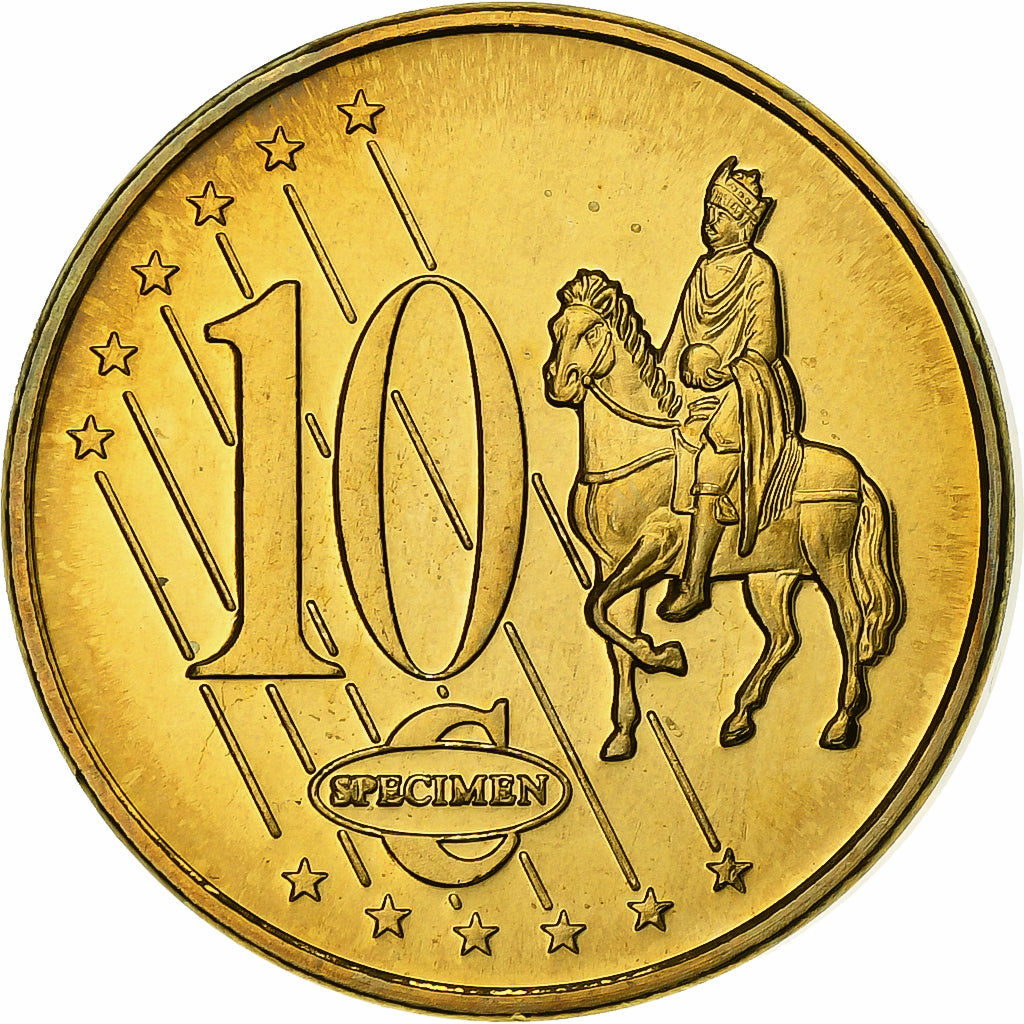 Węgry, 10 Euro Cent, Fantasy euro patterns, Essai-Trial, 2003