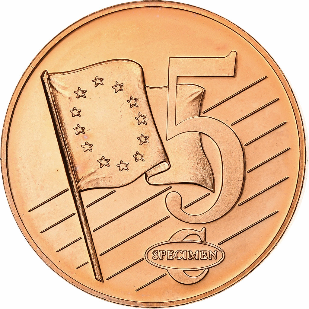 Turquía, medalla, 5 C, Essai-Trial, 2003, Exonumia, FDC, Cobre chapado en acero