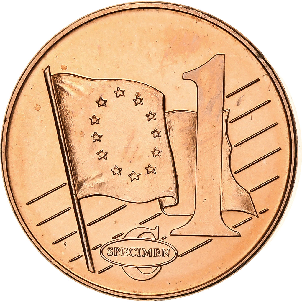 Turkey, Euro Cent, PRUEBA-TRIAL ESSAI., 2003, Copper Plated Steel, MS(65-70)