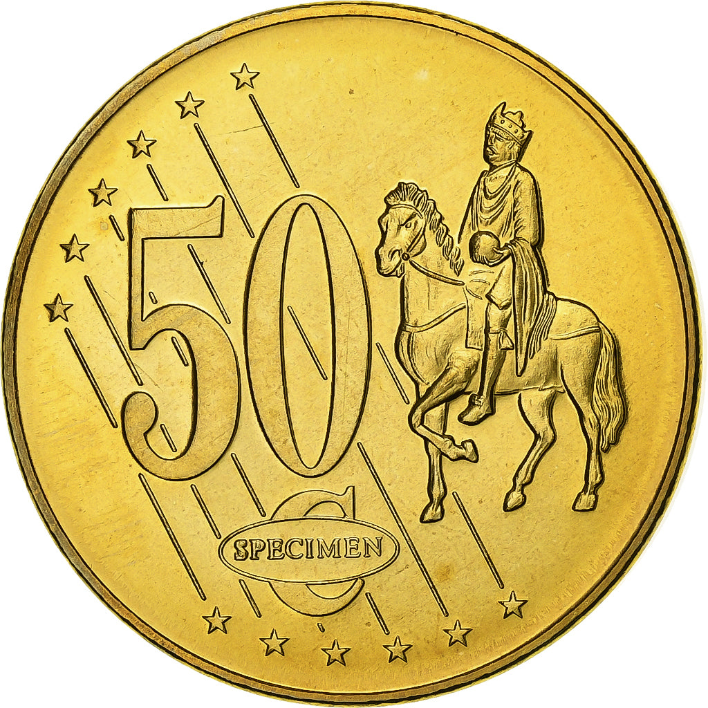 Latvia, Medal, 50 C, Essai Trial, 2003, Cupro-aluminium-nickel, MS(65-70)