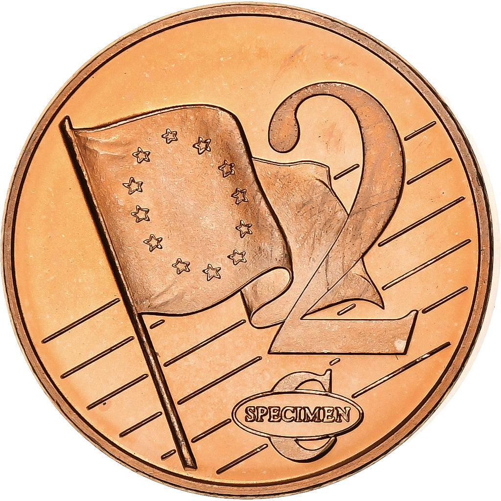 Isola di Man, medaglia, 2 C, Essai Trial, 2003, Rame, FDC