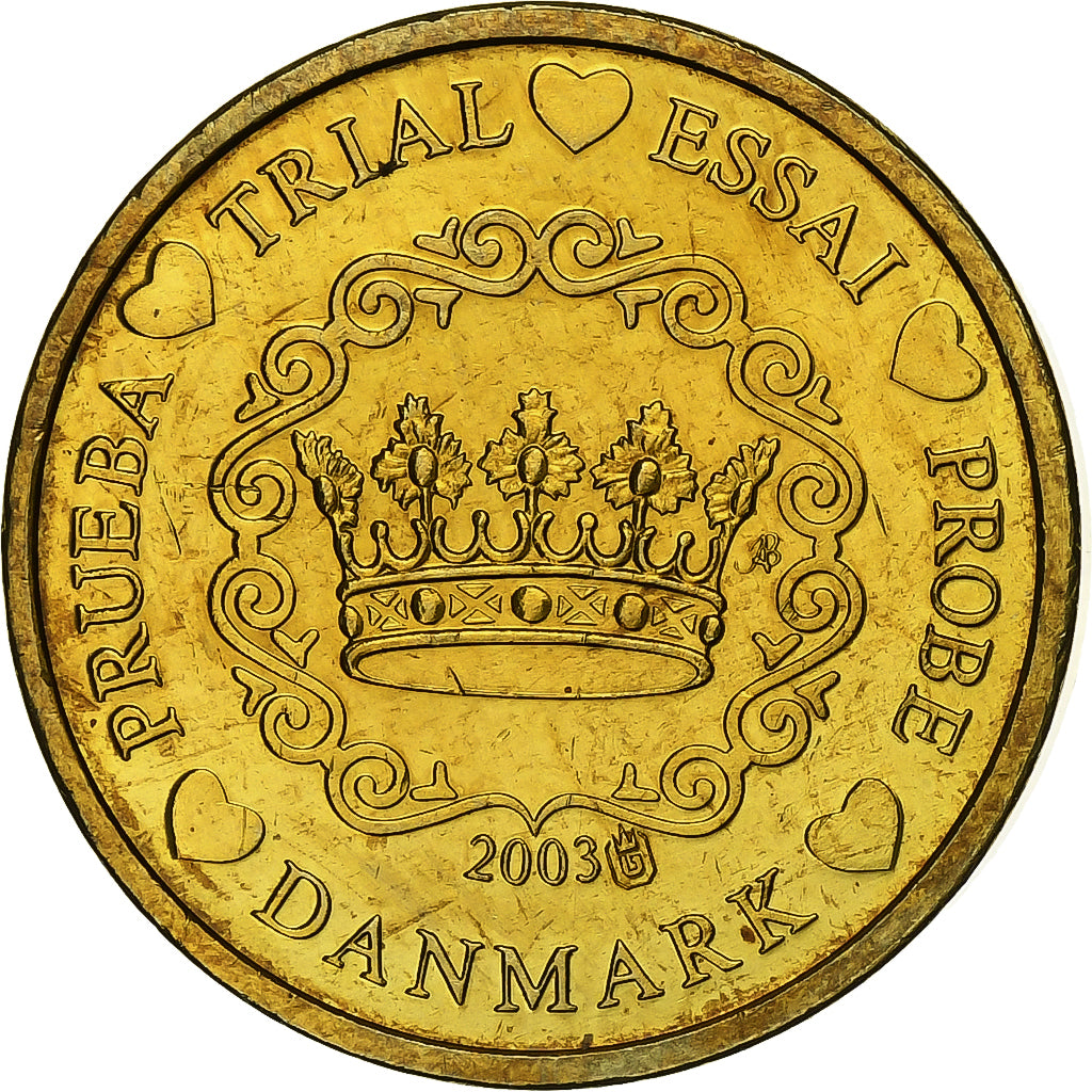 Denmark, Medal, 10 C, Essai-Trial, 2003, Cupro-aluminium-nickel, MS(63)