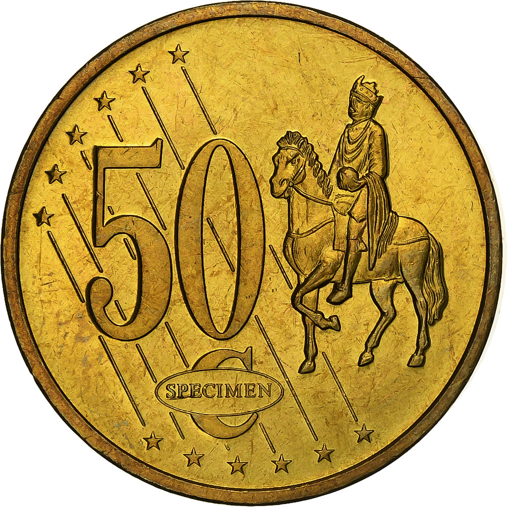 Dänemark, Medaille, 50 C, Essai Trial, 2003, Cupro-aluminium-nickel, UNZ