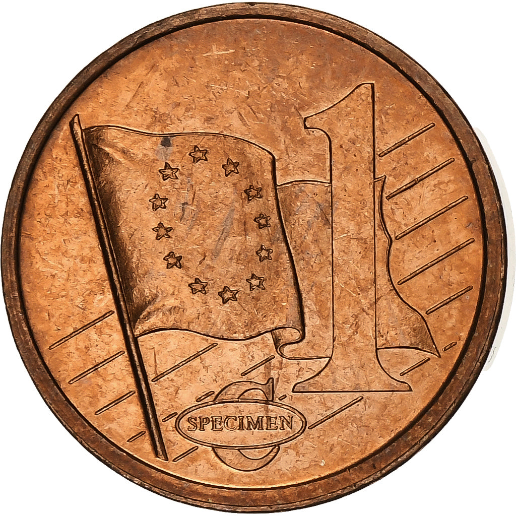 Denmark, Medal, 1 C, Essai Trial, 2002, Copper, MS(63)
