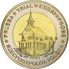 Poland, 2 Euro, Fantasy euro patterns, Essai-Trial, 2003, Bi-Metallic, MS(65-70)