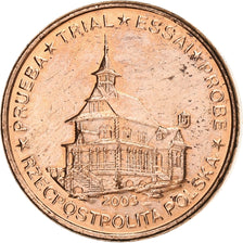 Poland, Euro Cent, Fantasy euro patterns, Essai-Trial, 2003, Copper Plated