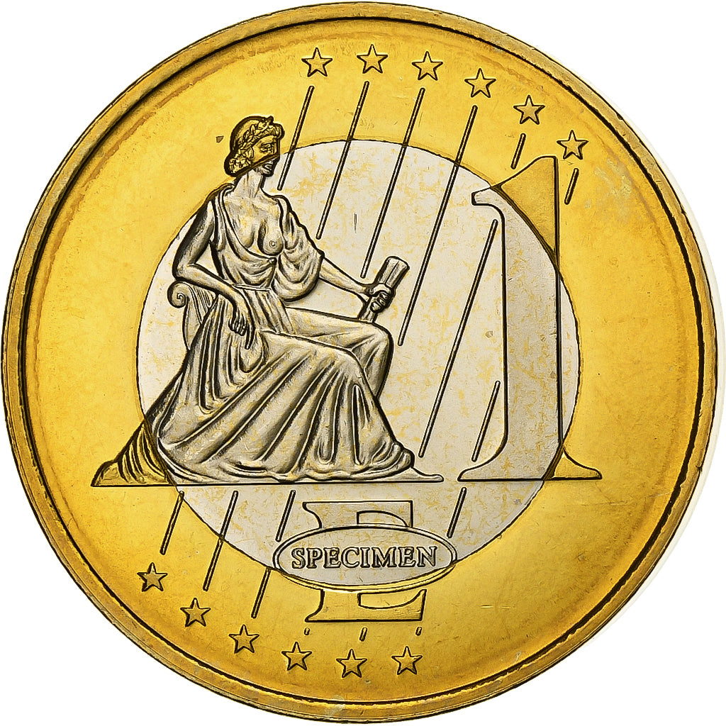 Tsjechische Republiek, Euro, unofficial private coin, 2003, Bi-Metallic, FDC