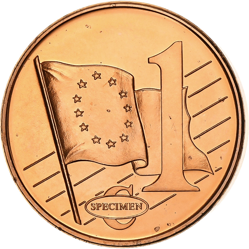 Czech Republic, Euro Cent, unofficial private coin, 2003, Copper Plated Steel